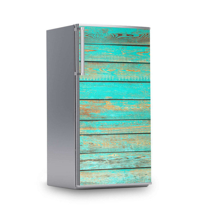 Kühlschrankfolie 60x120cm - Wooden Aqua - CR112933