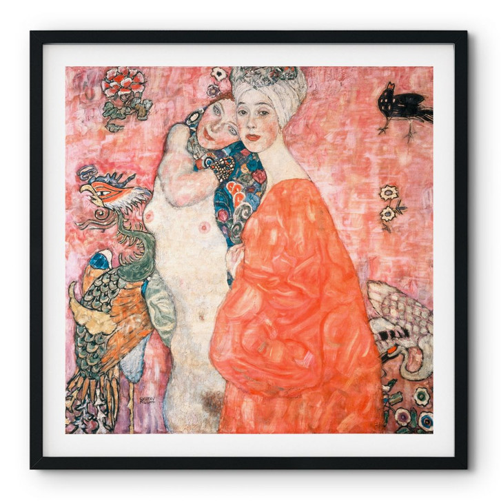 Poster Klimt - Die Freundinnen - Quadratisch - WA499533