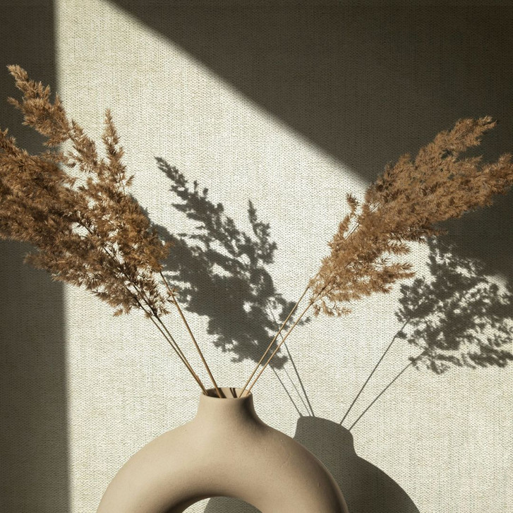 Vliestapete in Grün Leicht Strukturiert Uni Modern - WA451407