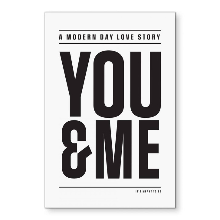 Wandbild You and me - Alu-Dibond - Kerr-Dineen - WA491407
