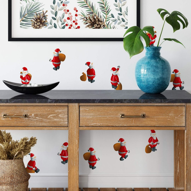 Wandsticker Weihnachtsmann Bundle - WA203233