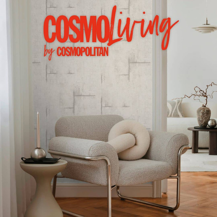 COSMOPOLITAN Tapete Betonoptik - moderne industrial Vliestapete in Weiss Grau - WA480278