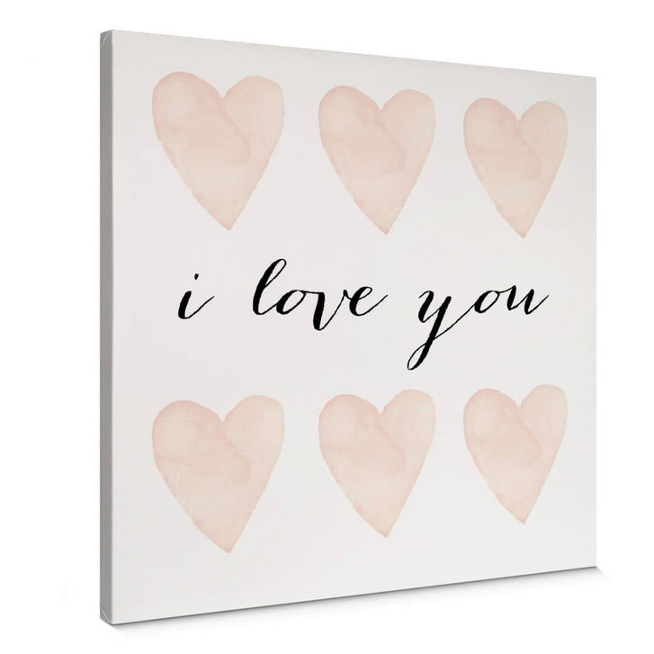 Leinwand Confetti & Cream - I Love you - WA356484