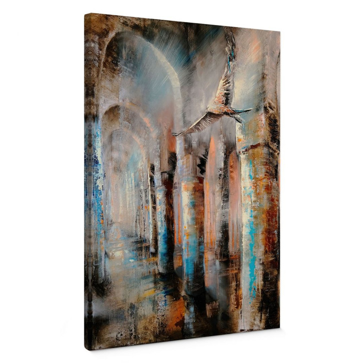 Leinwandbild Flug durch die Arkaden - Schmucker - WA507684