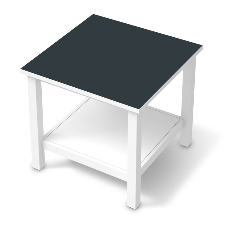 Möbel Klebefolie IKEA Hemnes Tisch 55x55cm - Blaugrau Dark - CR113517