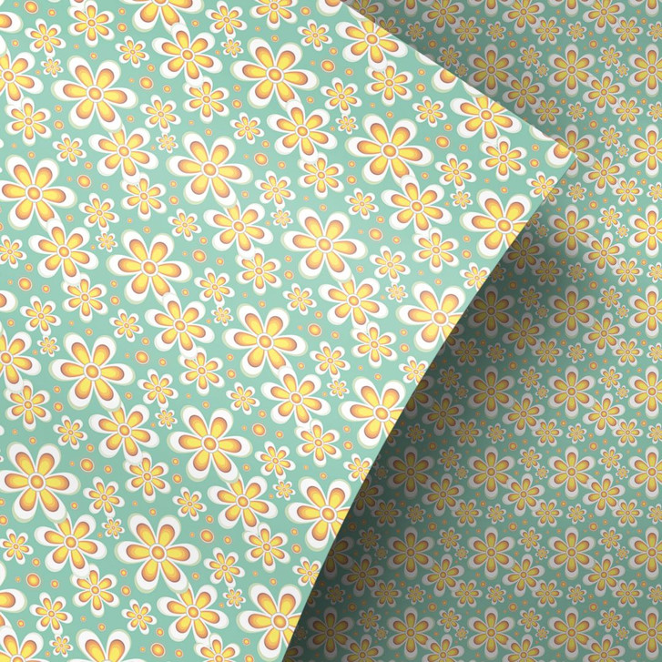 Möbelfolie, Dekofolie - abwischbar - Blumenvielfalt - WA155347