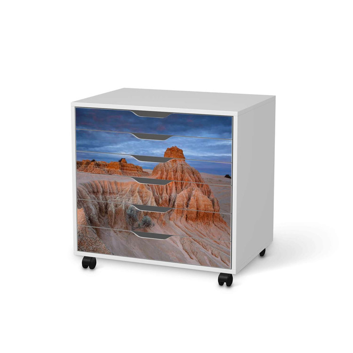 Möbelfolie IKEA Alex Rollcontainer 6 Schubladen - Outback Australia - CR114248