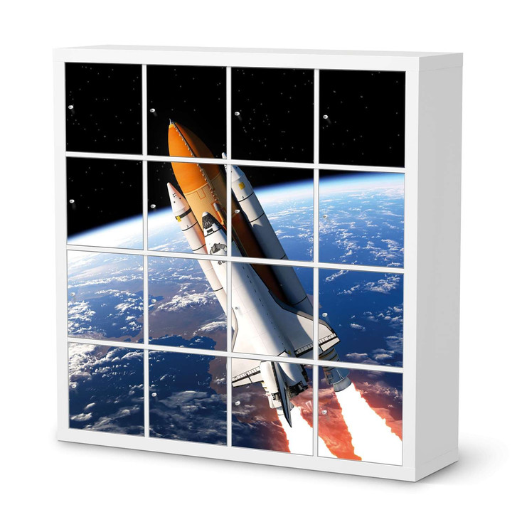 Möbelfolie IKEA Expedit Regal 16 Türen - Space Traveller - CR118132