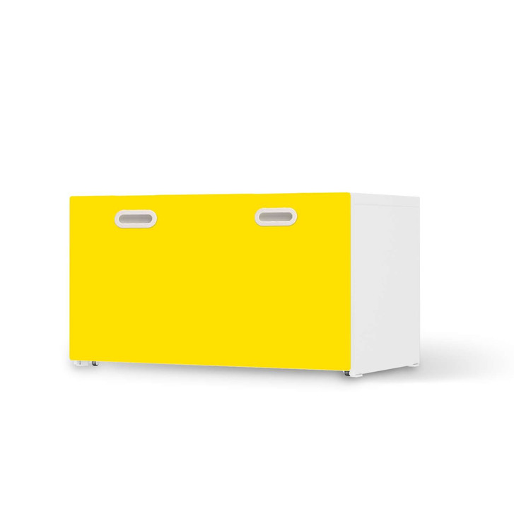 Möbelfolie IKEA Stuva / Fritids Bank mit Kasten - Gelb Dark - CR117698