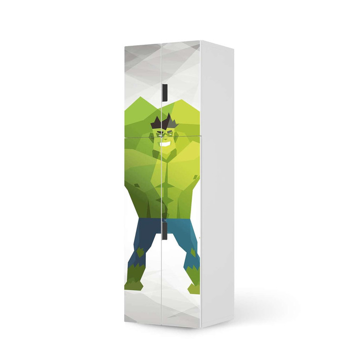 Möbelfolie IKEA Stuva / Malad - 2 grosse Türen und 2 kleine Türen - Mr. Green - CR118688