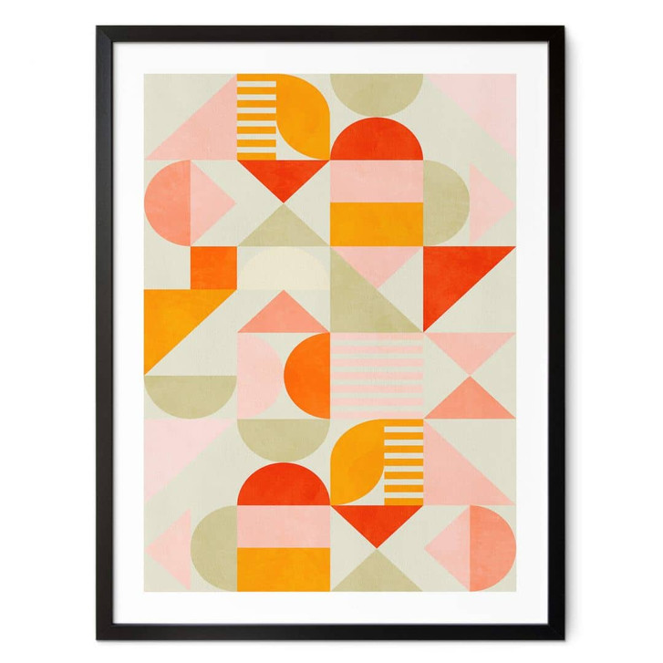 Poster Bauhaus Fun Pastell - Bré - WA406619