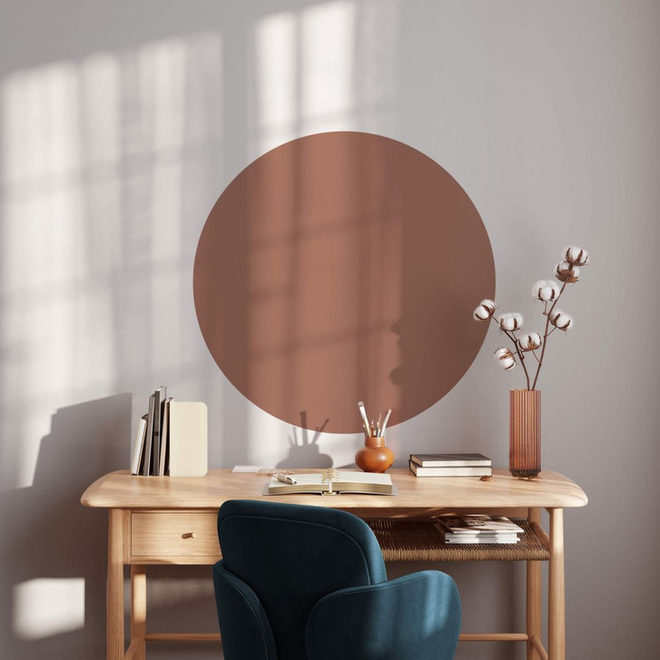 Wandtattoo Kreis rostrot - Rund - WA412317