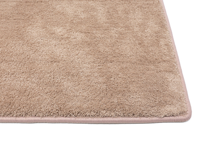 Yuki Hochflor Kettelteppich Rechteck Wunschmass in Rosé - TS497392