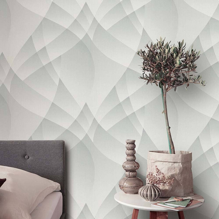 3D Tapete, geometrische Tapete Fashion for Walls 4 von Guido Maria Kretschmer grau - WA397657