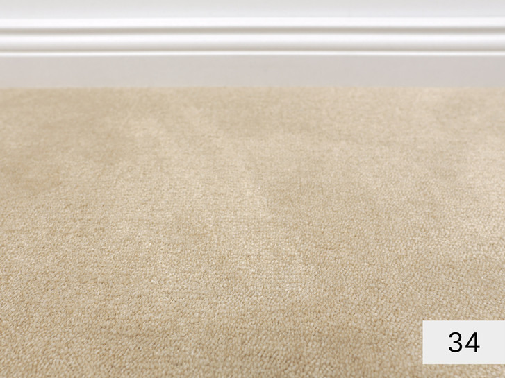 Caracas Velours Teppichboden Meterware in 34 - TS504352