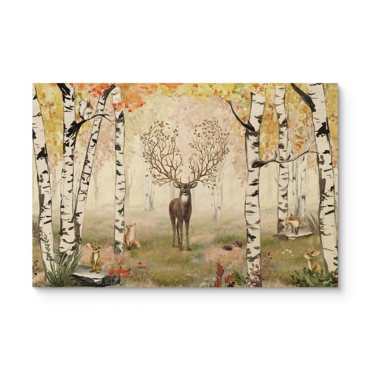 Holzbild Kikki Belle - Hirsch im Herbst - WA346342