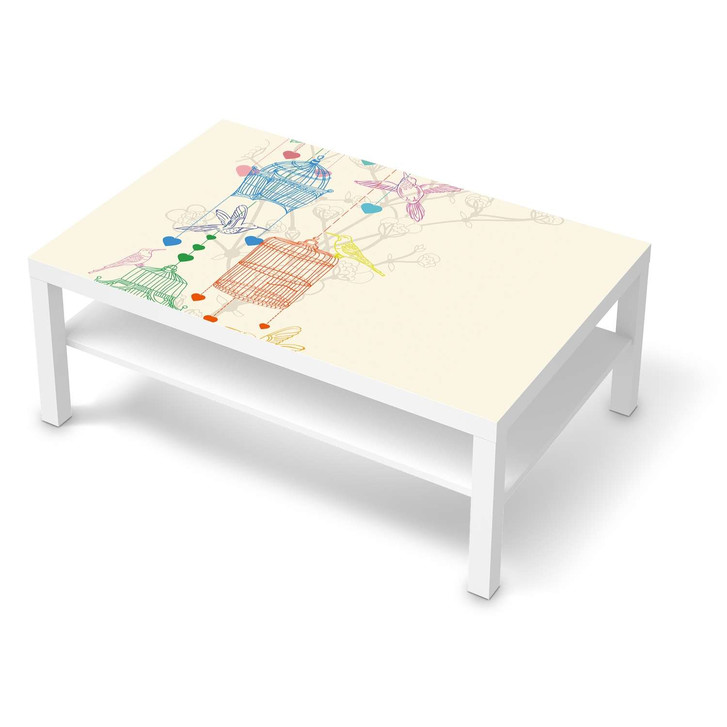 Klebefolie IKEA Lack Tisch 118x78cm - Birdcage - CR111454