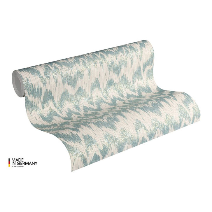 Michalsky Living Vliestapete Dream Again Tapete im Ethno Look beige, blau, metallic - WA236233