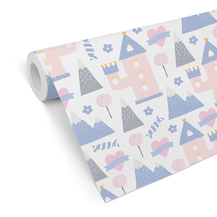 Mustertapete - Prinzessinnenschloss - WA236564