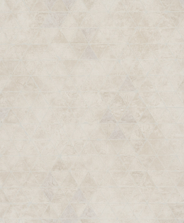 Vliestapete mit kleinen Dreiecken beige Grafisch - WA451374