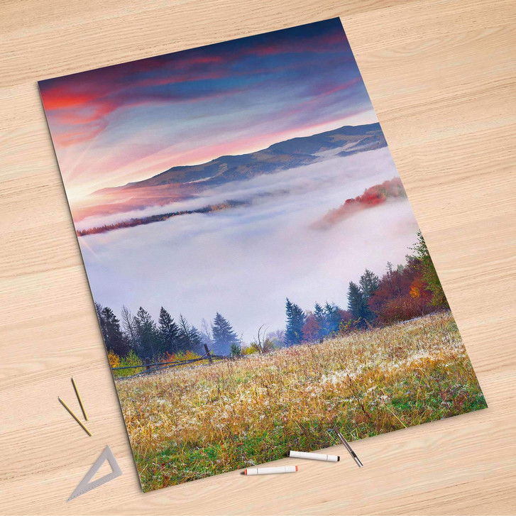 Folienbogen (100x150cm) - Herbstwald - CR106196