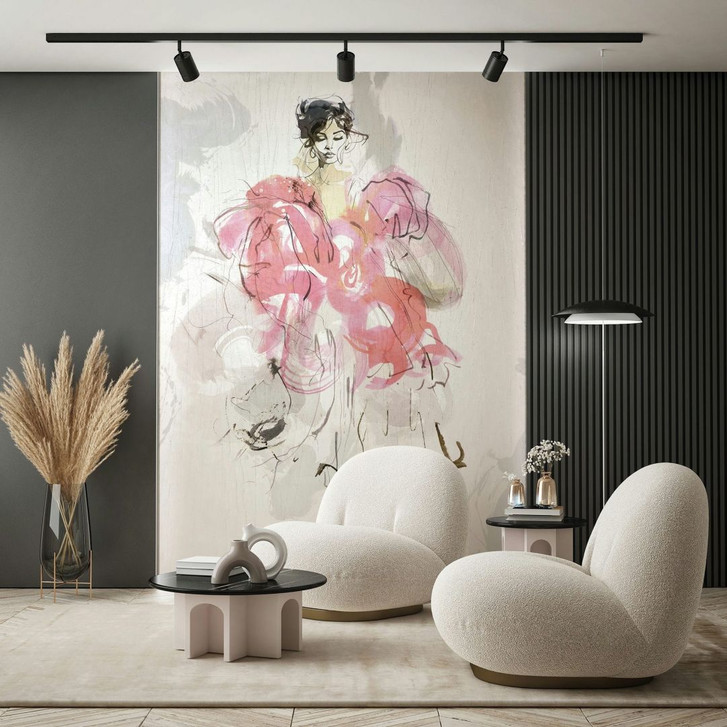 Fototapete Frau, Kunst Crush Designer in Bunt 2.70 x 1.98m - Papis Loveday - WA505145