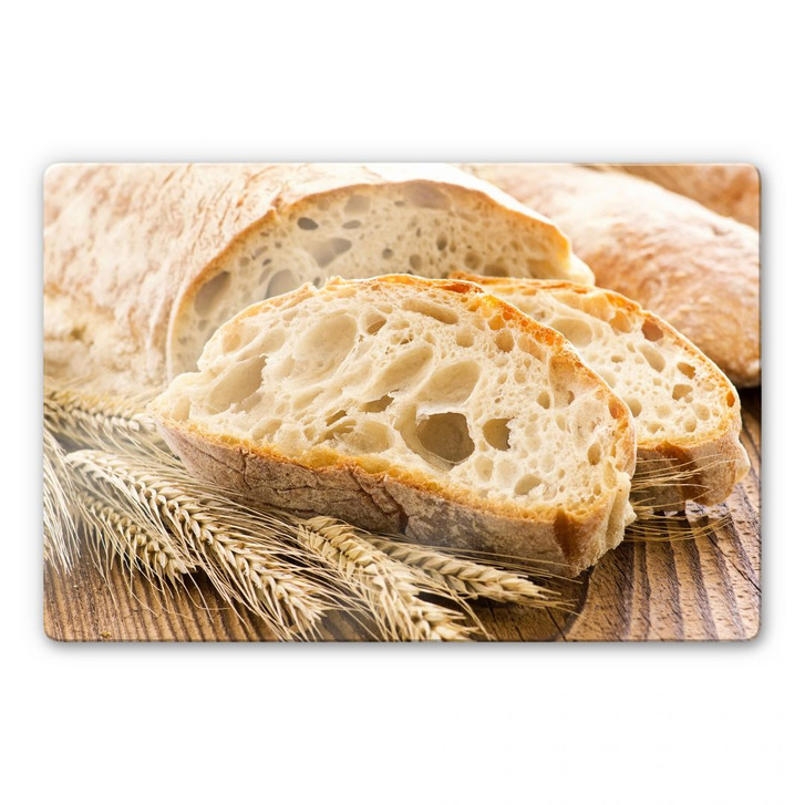 Glasbild Ofenfrisches Ciabatta - WA126419