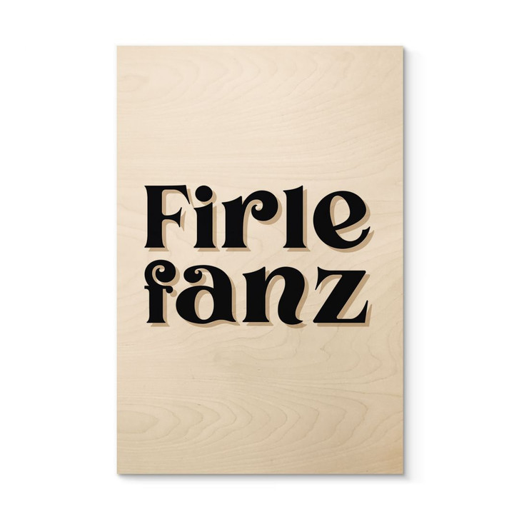 Holzbild Firlefanz - WA482417