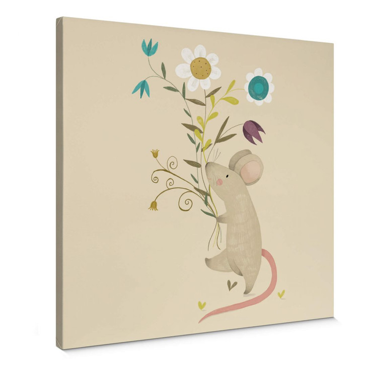 Leinwandbild Loske - Kleine Maus - WA369207