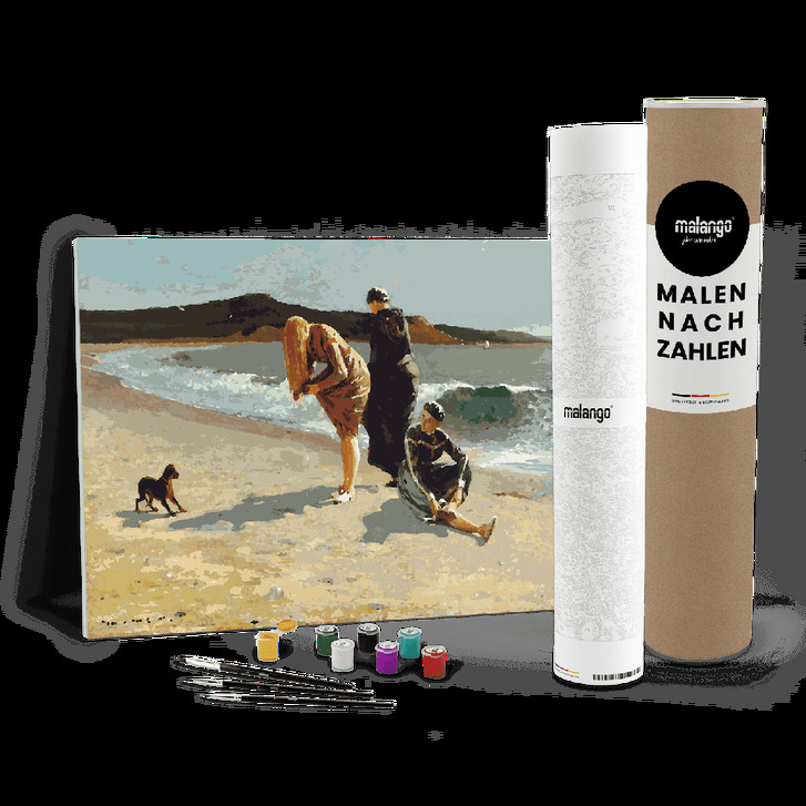Malen nach Zahlen Leinwandbild - Homer - Eagle Head - WA447946