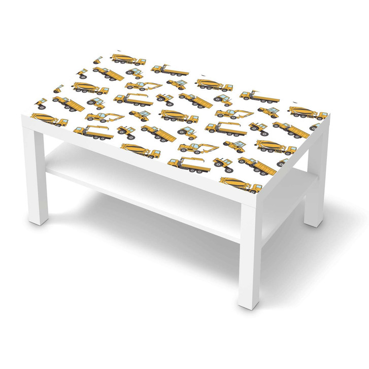 Möbelfolie IKEA Lack Tisch 90x55cm - Working Cars - CR116083