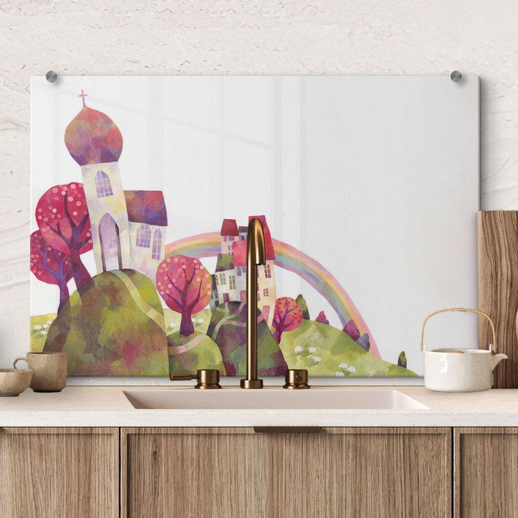 Spritzschutz Blanz - Die Dorfkirche - WA177939