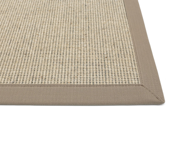 Theo Bordürenteppich Rechteck Wunschmass in Nature - TS521105