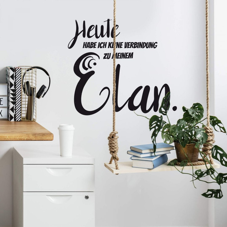 Wandtattoo Heute keine Verbindung zum Elan - WA211787