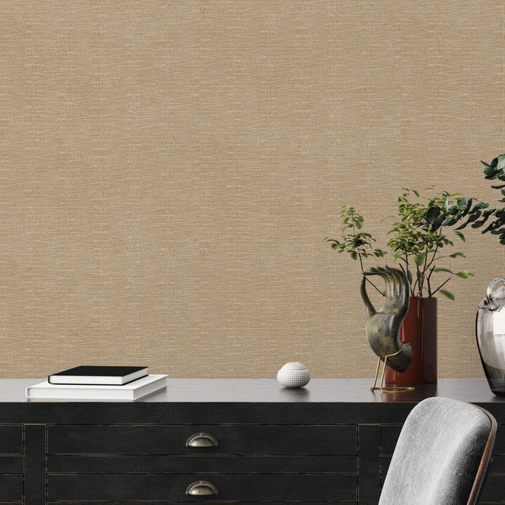 A.S. Création Ethnotapete #Hygge Vliestapete metallic, braun, beige - WA329710