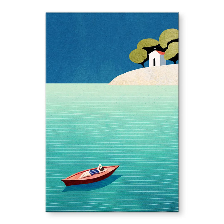 Acrylglasbild Siesta im Sommer - Rivers - WA393172