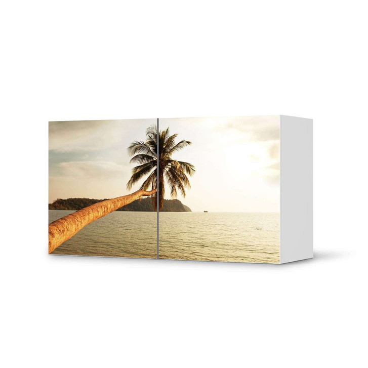 Folie IKEA Besta Regal 2 Türen (quer) - Paradise - CR105379