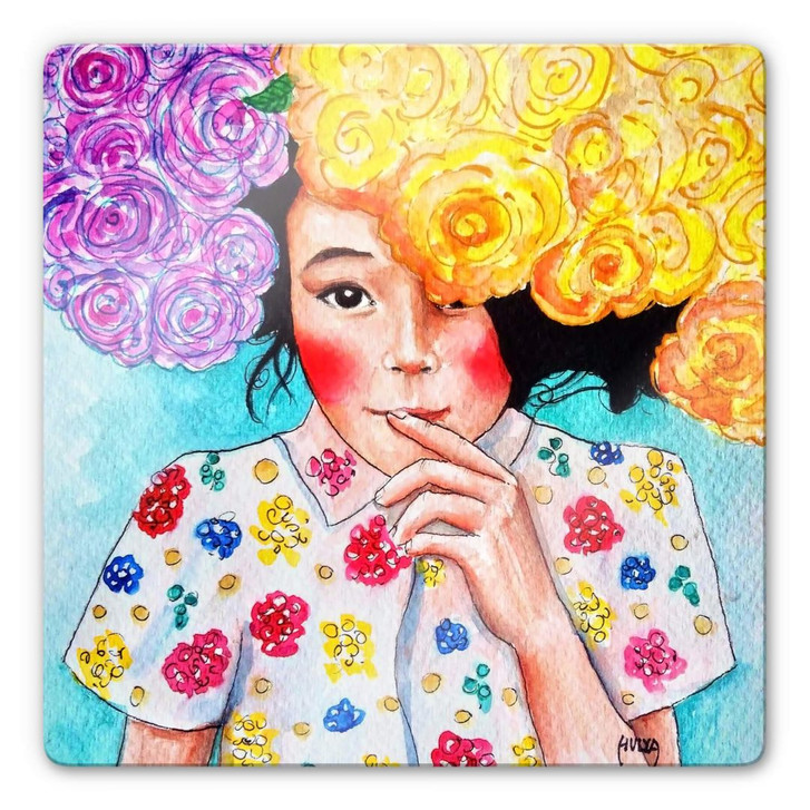 Glasbild Hülya - Carla - WA252852