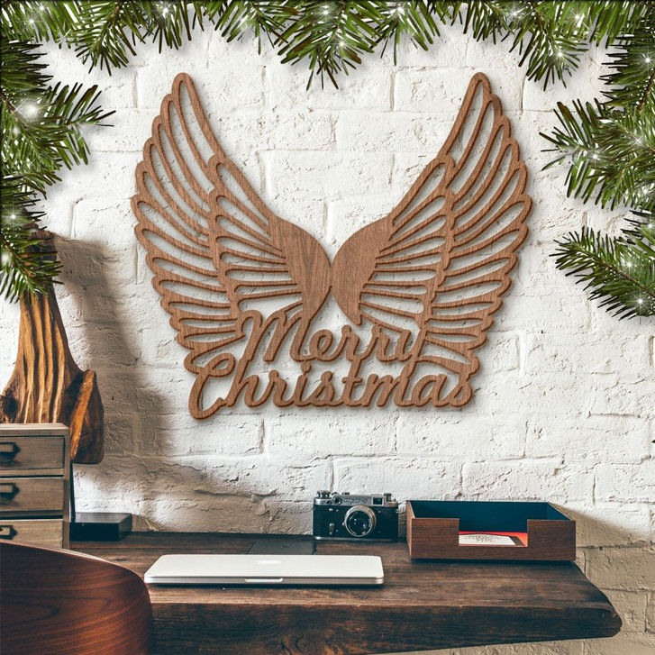 Holzkunst Mahagoni - Engelsgrüsse - WA133296