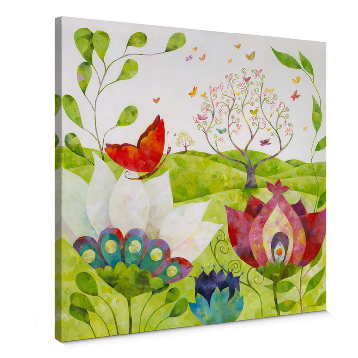 Leinwandbild Blanz - Sommerwiese - WA358748