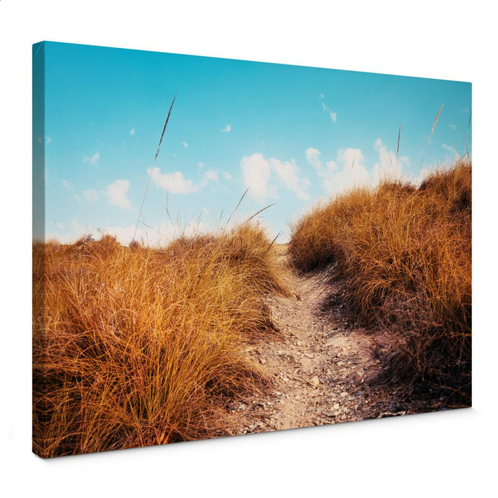 Leinwandbild Strandaufgang - WA375574