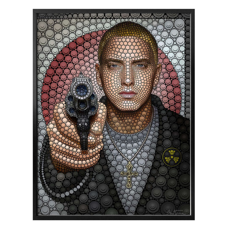 Poster Ben Heine - Circlism: Eminem - WA238401