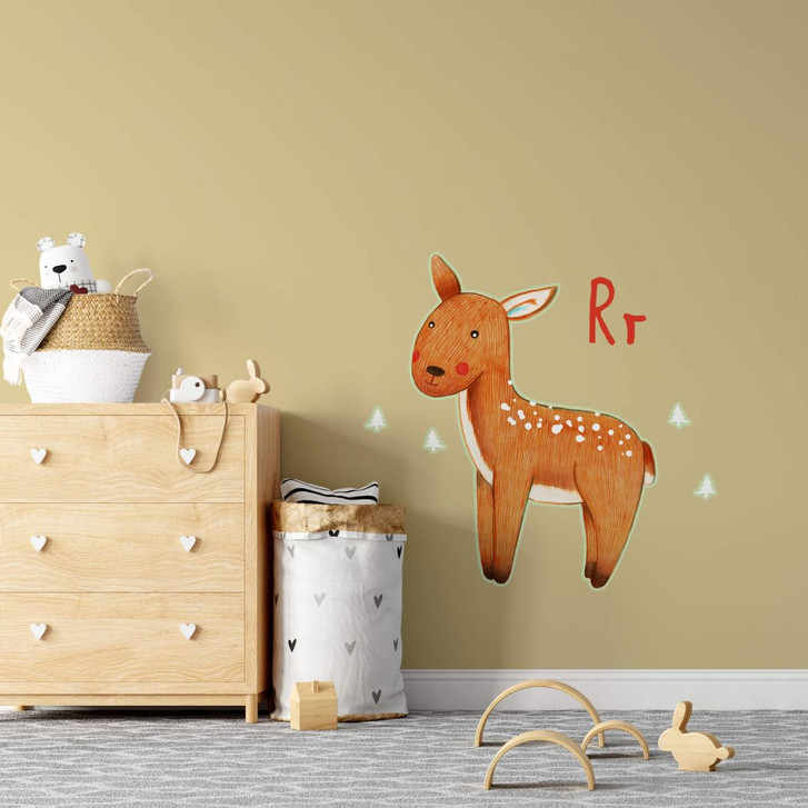 Wandtattoo Loske - Buchstabe R - WA214752