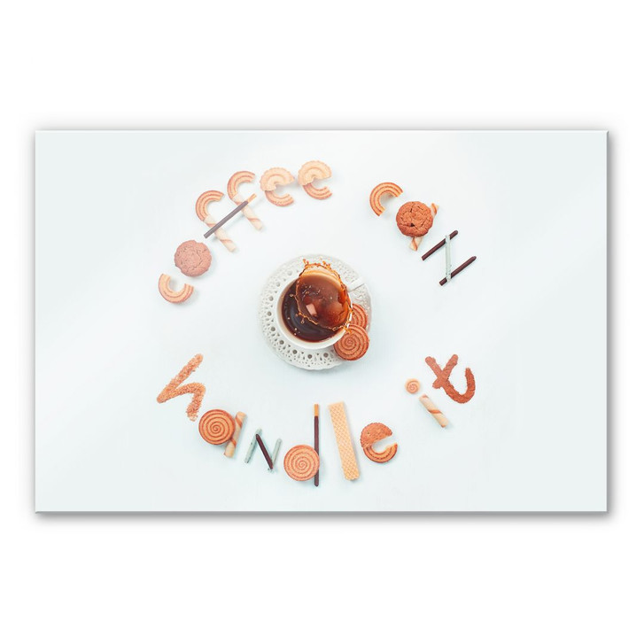 Acrylglasbild Belenko - coffee can handle it - WA230117