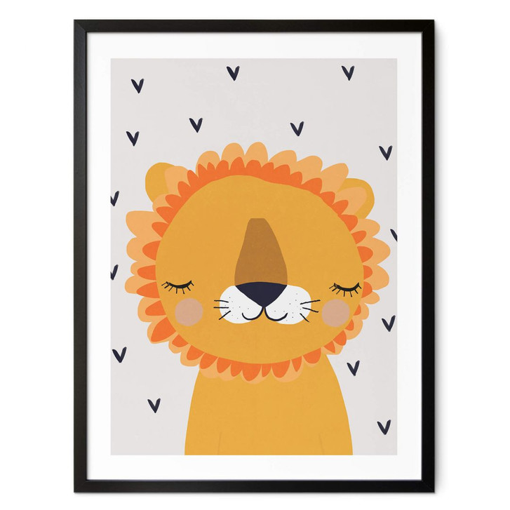 Kinderposter Treechild - Kleiner Löwe - WA356088