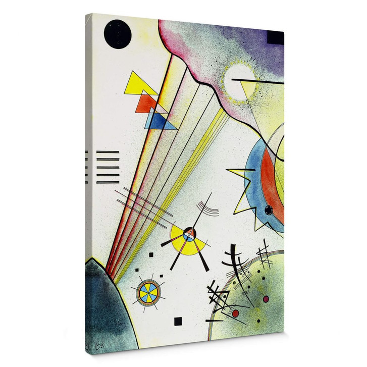 Leinwandbild Kandinsky - Deutliche Verbindung - WA366309