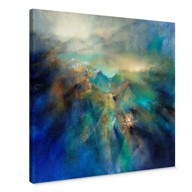 Leinwandbild Schmucker - Über den Berggipfeln - WA374142