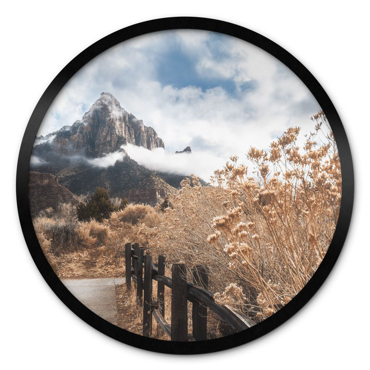 Poster Der Weg zum Gipfel - Iqbal - Rund - WA427338