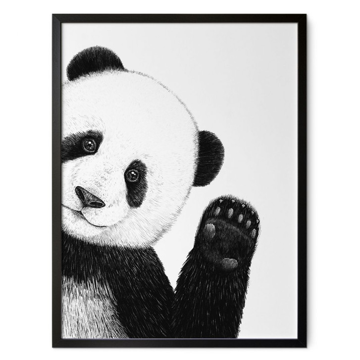 Poster Winkender Panda - Korenkova - WA434635