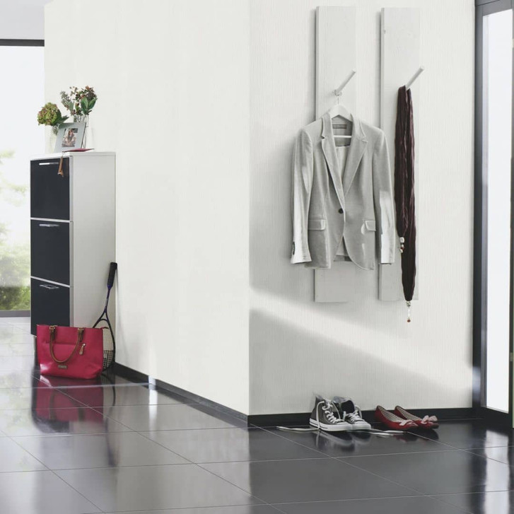 Unitapete, Mustertapete mit Struktur Bauhaus weiss - WA409922